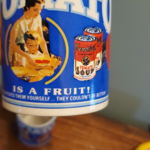 Campbell's Tomato Is a Fruit Mugs - Picture 11 of 15